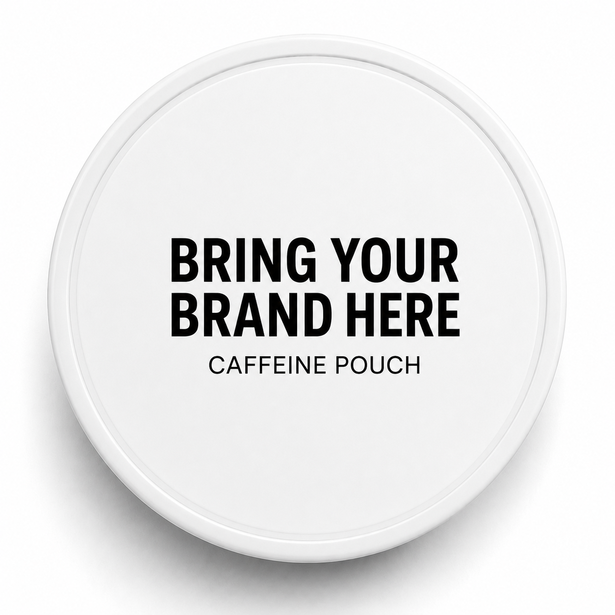 White Label Caffeine Pouch Can — Your Brand Here