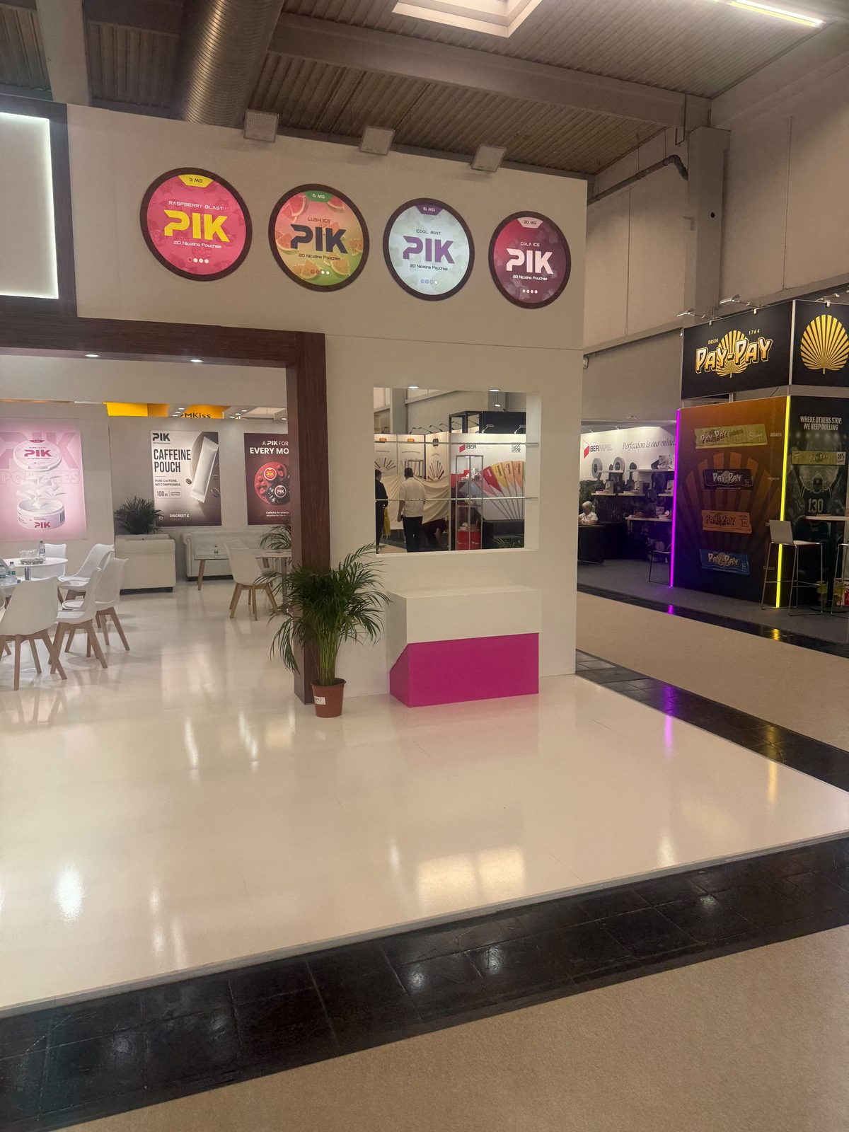 PIK Pouches booth at InterTabac Dortmund 2026