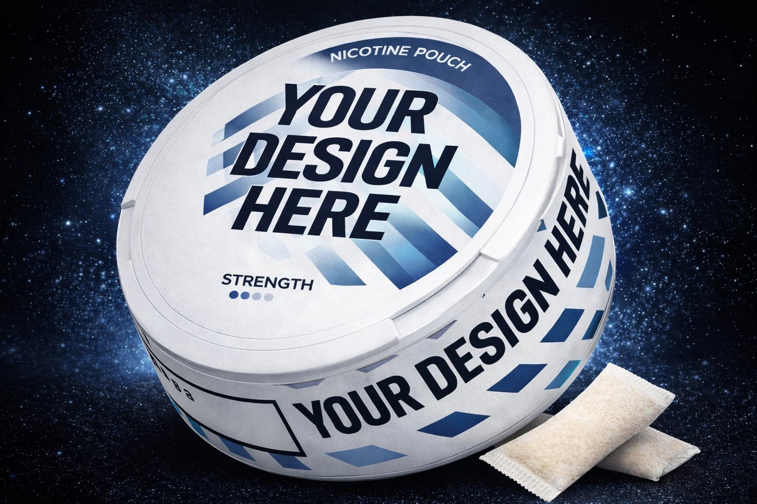 White Label Nicotine Pouch Can — Your Brand Here