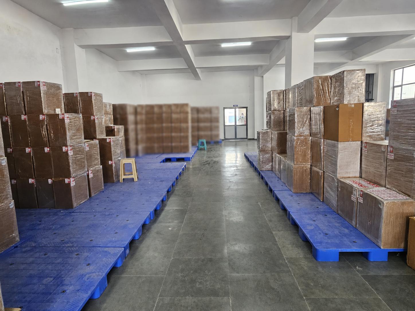 Finished nicotine pouch inventory packed and ready for US export